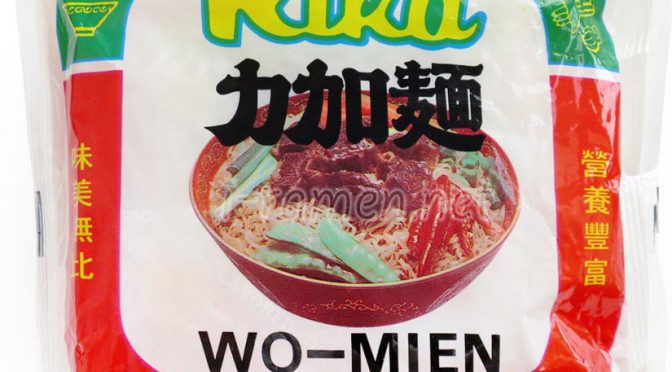 No.6492 味王 (Taiwan) Rika Wo-Mien 力加麵 (for Panama Market)