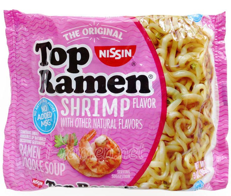 No.6499 Nissin Foods (USA) Top Ramen Shrimp Flavor | tontantin 