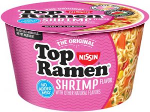 No.6499 Nissin Foods (USA) Top Ramen Shrimp Flavor | tontantin即席麺処
