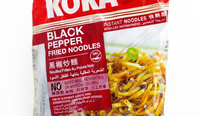 No.6527 KOKA (Singapore) Signature Black Pepper Fried Noodles