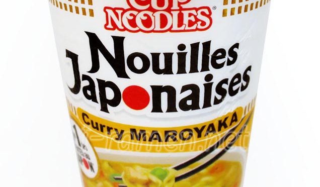No.6534 Nissin Foods (Germany) Cup Noodles Nouilles Japonaises Curry MAROYAKA