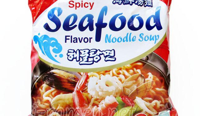 No.6539 Nongshim America (USA) Spicy Seafood Flavor Noodle Soup