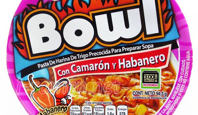 No.6563 Maruchan Bowl (USA) Con Camarón y Habanero