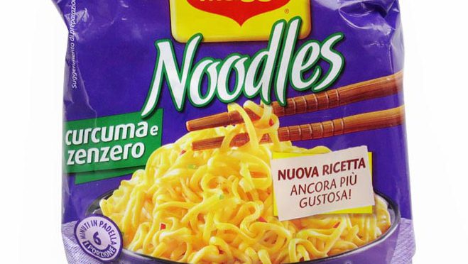 No.6576 Maggi (Italy) Noodles Curcuma e Zenzero
