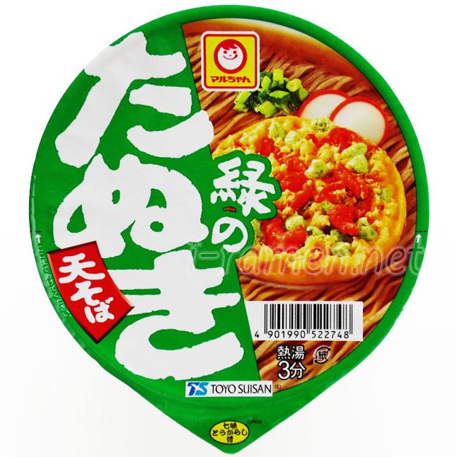 No.6584 マルちゃん 緑のたぬき天そば 東 | tontantin即席麺処