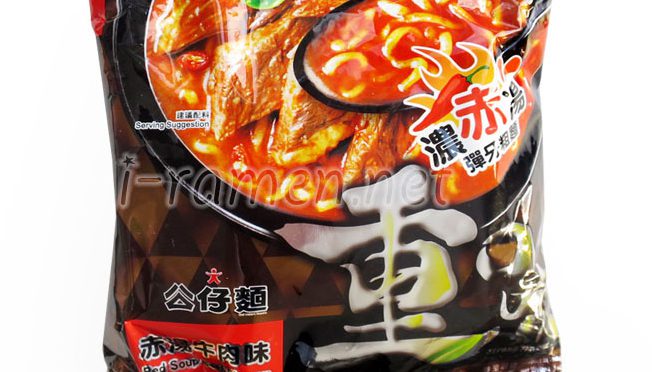 No.6621 永南食品 (Hong Kong) 公仔麵 重口味 赤湯牛肉味