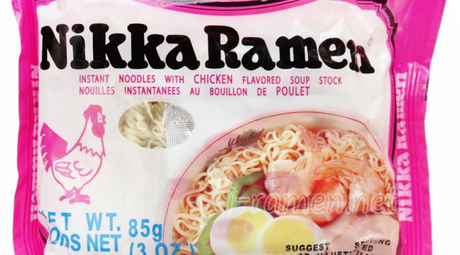 No.6634 日華食品 Nikka Ramen Chicken Flavour（タヒチ向け製品）