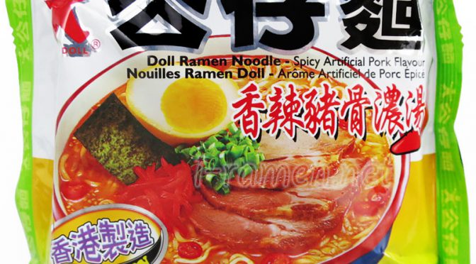 No.6649 永南食品 (Hong Kong) 公仔麵 香辣豬骨濃湯味