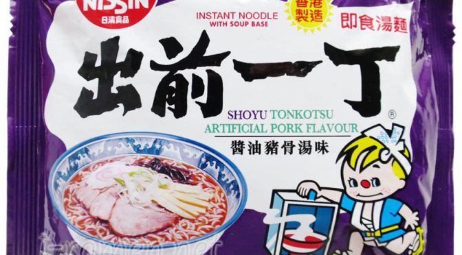No.6650 日清食品 (Hong Kong) 出前一丁 醤油猪骨湯味