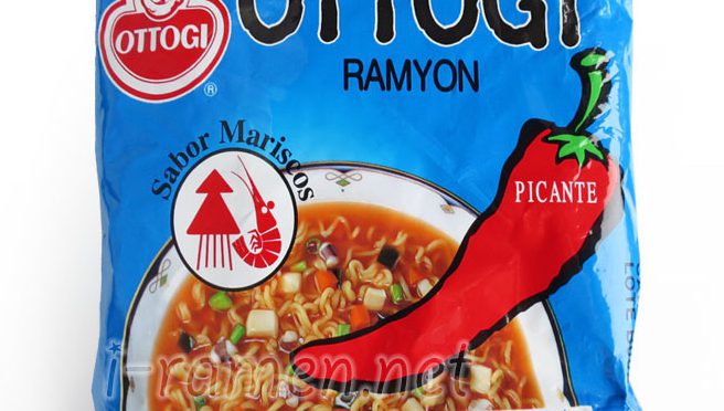 No.6655 Ottogi (South Korea) Ramyon Sabor Mariscos Picante
