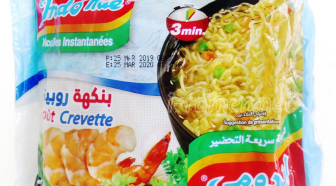 No.6695 Indomie (Morocco) Goût Crevette