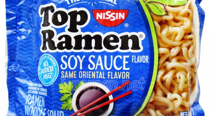 No.6683 Nissin Foods (USA) Top Ramen Soy Sauce Flavor