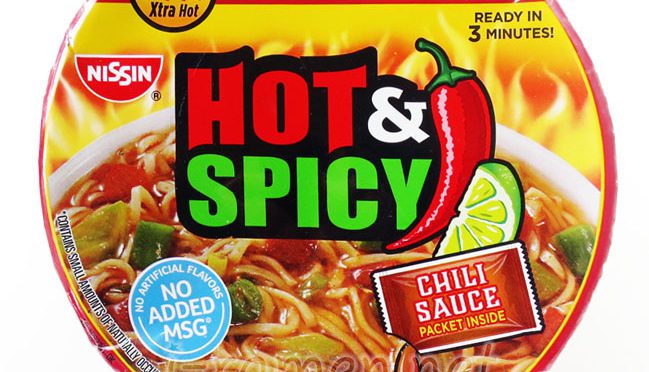 No.6700 Nissin Foods (USA) Hot & Spicy Fiery Beef