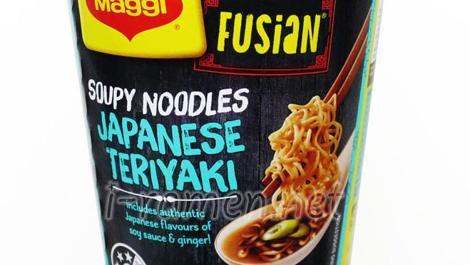 No.6724 Maggi (Australia) Fusian Soupy Noodles Japanese Teriyaki
