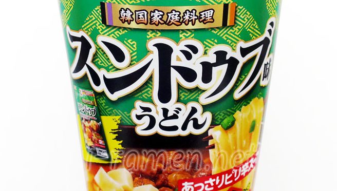 No.6727 サンヨー食品 (Japan) 丸大食品監修 スンドゥブマイルド味 うどん