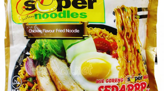 No.6735 ABC President (Indonesia) Super Noodles Chicken Flavour Fried Noodle