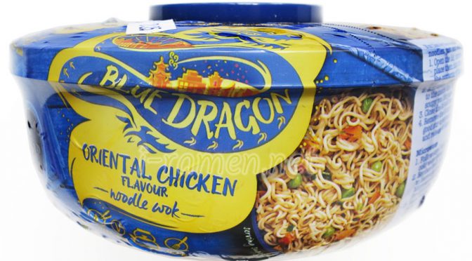 No.6736 Blue Dragon (UK) Noodle Wok Oriental Chicken