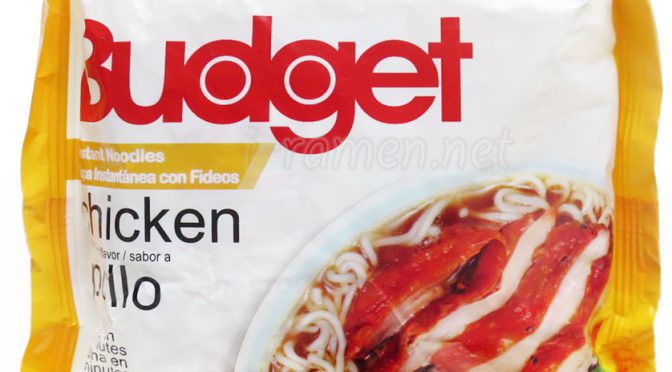 No.6749 Budget (Tunisia) Instant Noodles Chicken Simulated Flavor