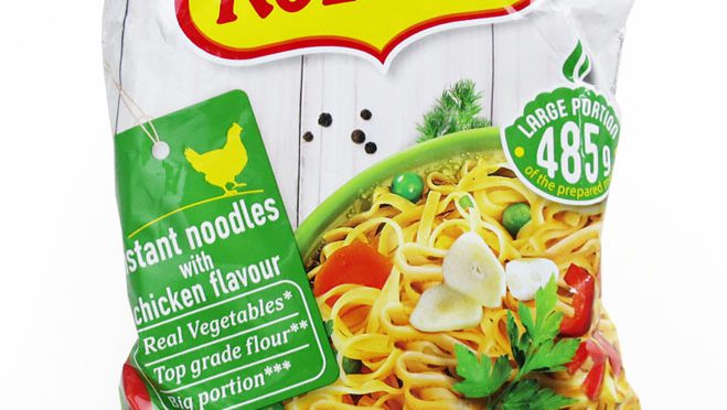 No.6770 Rollton (Ukraine) Instant Noodles Chicken Flavour Large Portion