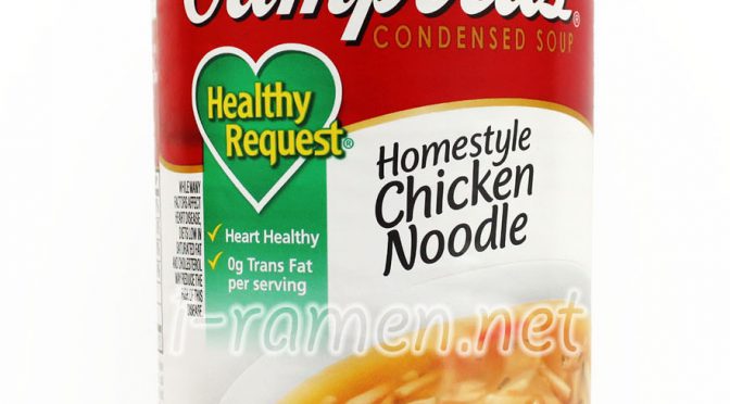 No.6870 Campbell’s (USA) Condensed Soup Healthy Request Homestyle Chicken Noodle