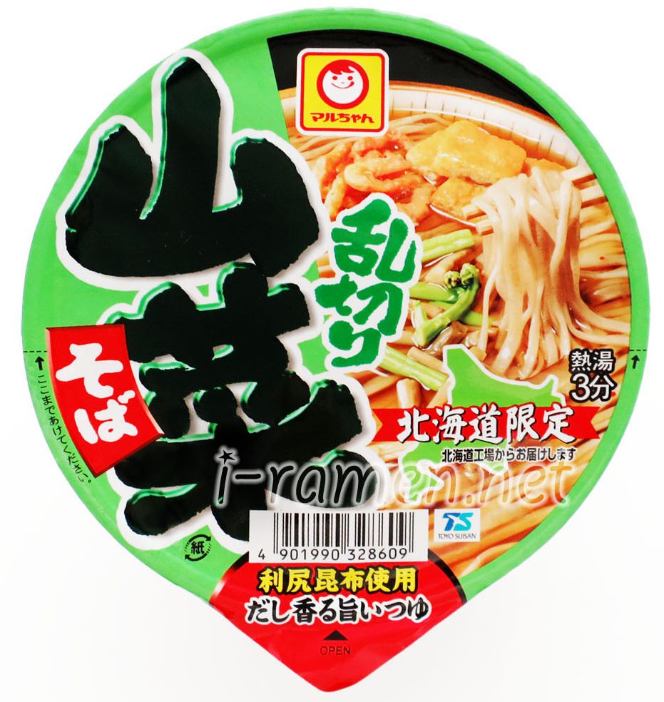 No.6876 マルちゃん 山菜乱切りそば | tontantin即席麺処
