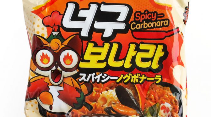 No.6880 農心 (South Korea) スパイシーノグボナーラ