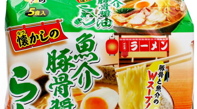 No.7130 山本製粉 懐かしの魚介豚骨醤油らーめん
