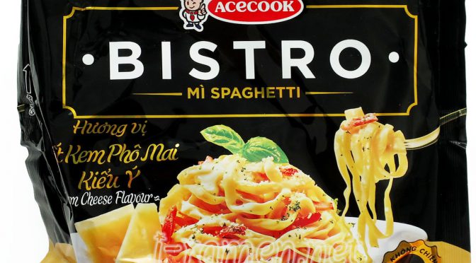 No.7196 Acecook Vietnam (Vietnam) Bistro Mì Spaghetti Hương Vị Xốt Kem Phô Mai Kiểu Ý