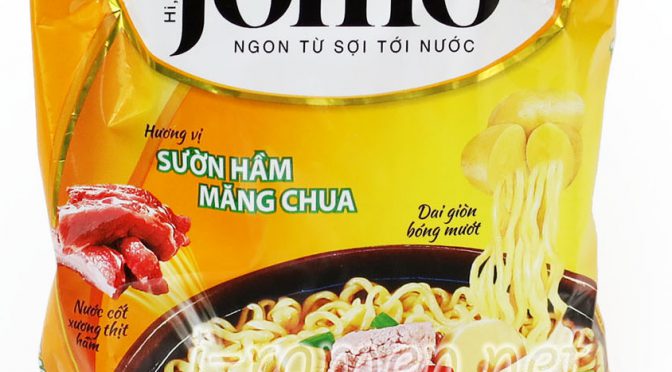 No.7209 Jomo (Vietnam) Mì Khoai Tây Hương Vị Sườn Hầm Măng Chua