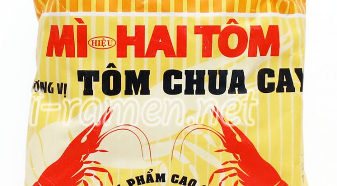 No.7239 Colusa-Miliket (Vietnam) MILIKET Mì Hiệu Hai Tôm, Hương vị Tôm Chua Cay Cao Cấp