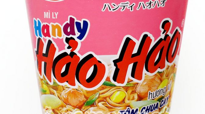 No.7263 Acecook Vietnam (Vietnam) Mì Ly Handy Hảo Hảo Hương vị Tôm Chua Cay