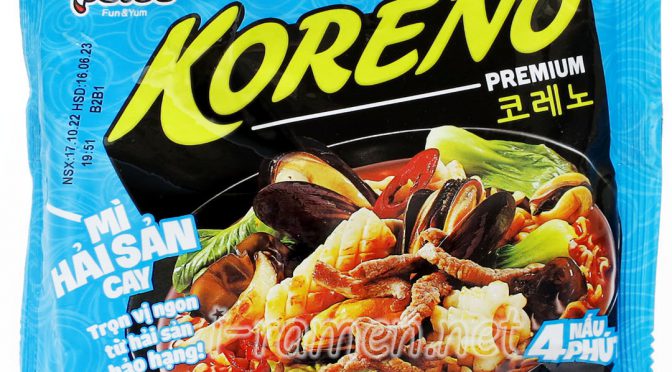 No.7285 Paldo Vina (Vietnam) Koreno Premium Mì Hải Sản Cay