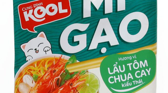 No.7296 Cung Đình Kool (Vietnam) Mì Gạo Lẩu Tôm Chua Cay Kiểu Thái