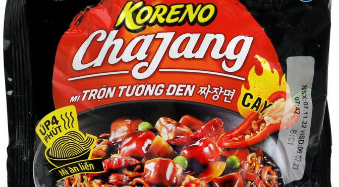 No.7302 Koreno (Vietnam) Chajang Mi Trộn Tương Đen Cay