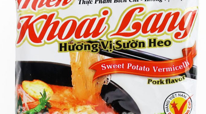 No.7323 Bích Chi Food (Vietnam) Miến Khoai Lang Hương vị Sườn Hẹp
