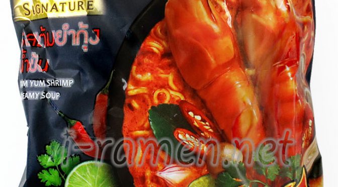 No.7375 Nissin Foods (Thailand) Thai Signature Tom Yum Shrimp Creamy Soup