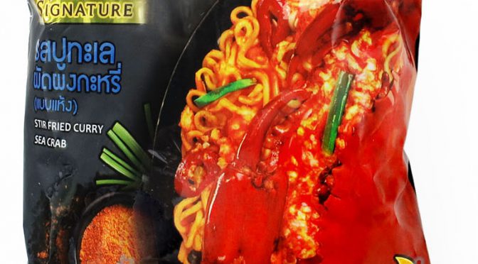 No.7385 Nissin Foods (Thailand) Thai Signature Stir Fried Curry Sea Crab